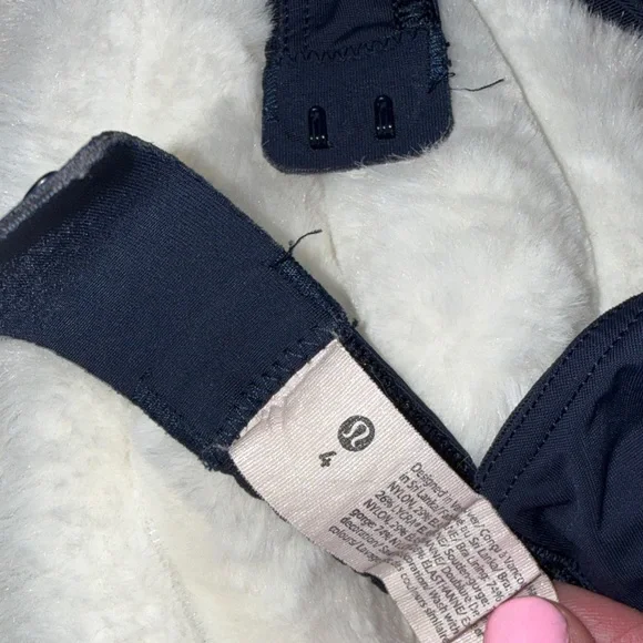 Lululemon Navy Blue Padded Bralette - Picture 3 of 3